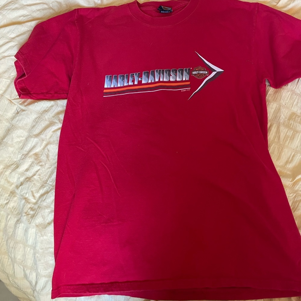 2001 Harley-Davidson Motorcycles ElPaso TX Barnett HD T/shirt Men’s Large